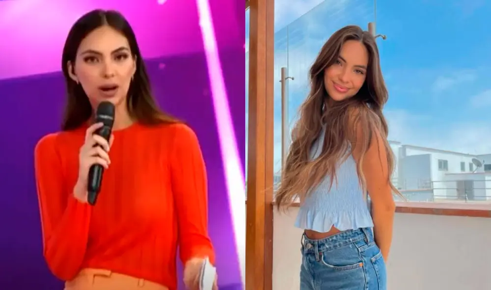 Natalie Vértiz reveló que ahora todos se hacen un pequeño retoquito, pero hay quiénes exageran con los cambios estéticos. Foto: composición Natalie Vértiz/Instagram, captura América TV.