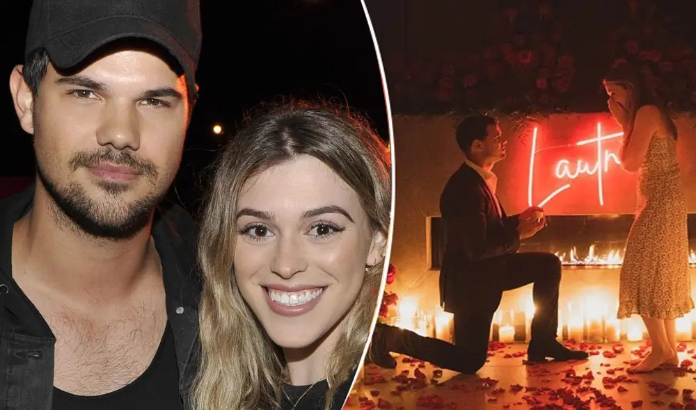 Taylor Lautner y Taylor Dome hicieron oficial su relación en 2018. Foto: Taylor Lautner / Instagram