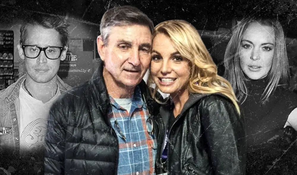 Son varios los famosos que han vivido un drama familiar similar al de Britney Spears y la tutela de su padre. Foto: composición LR / Jazmin Ceras