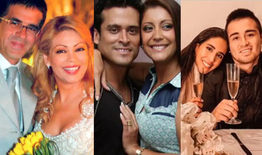 Melissa Paredes, Rodrigo Cuba y los divorcios más sonados de Chollywood. Foto: composición