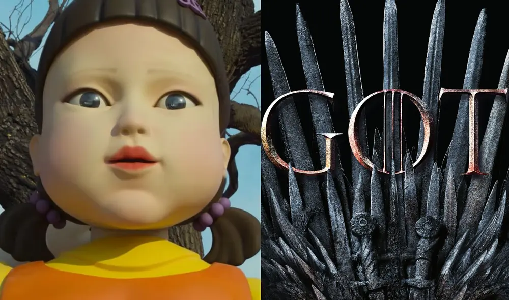 Squid game supera en popularidad a Game of thrones en YouTube. Foto: composición La República/Netflix/HBO Squid game supera en popularidad a Game of thrones en YouTube. Foto: composición La República/Netflix/HBO