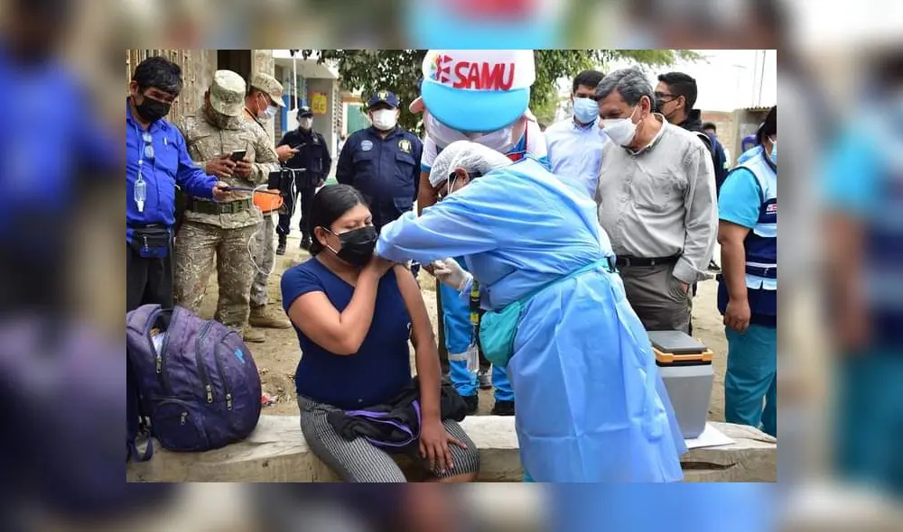 Brigadas de salud llegan a La Unión para implementar el plan PIRCA, con el objetivo de reducir los contagios. Foto: Diresa Piura Brigadas de salud llegan a La Unión para implementar el plan PIRCA, con el objetivo de reducir los contagios. Foto: Diresa Piura