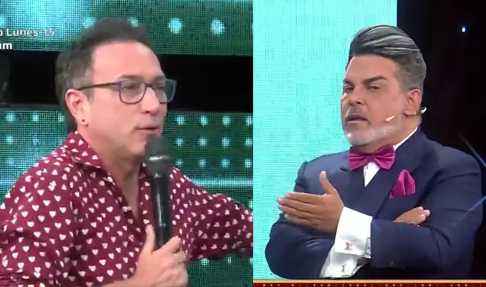 Durante el programa Porque hoy es sábado con Andrés, el invitado Carlos Galdós mencionó al personaje 'Chibolín' y ello incomodó al presentador. Foto: Captura / Panamericana TV Durante el programa Porque hoy es sábado con Andrés, el invitado Carlos Galdós mencionó al personaje 'Chibolín' y ello incomodó al presentador. Foto: Captura / Panamericana TV
