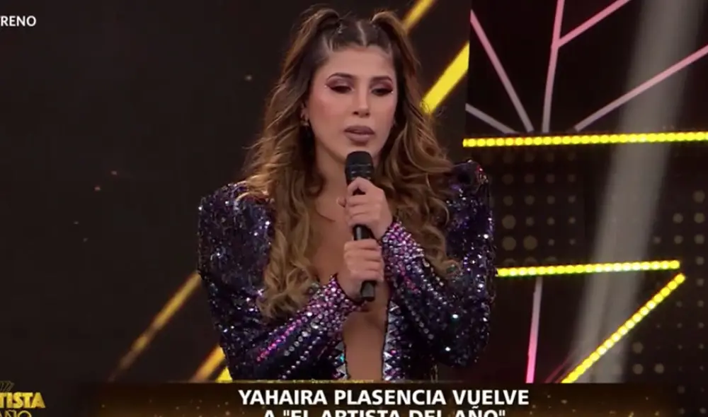 La cantante impresionó a Morella Petrozzi y Deyvis Orosco, quienes la llenaron de elogios al ver su presentación. Foto: Captura / América TV