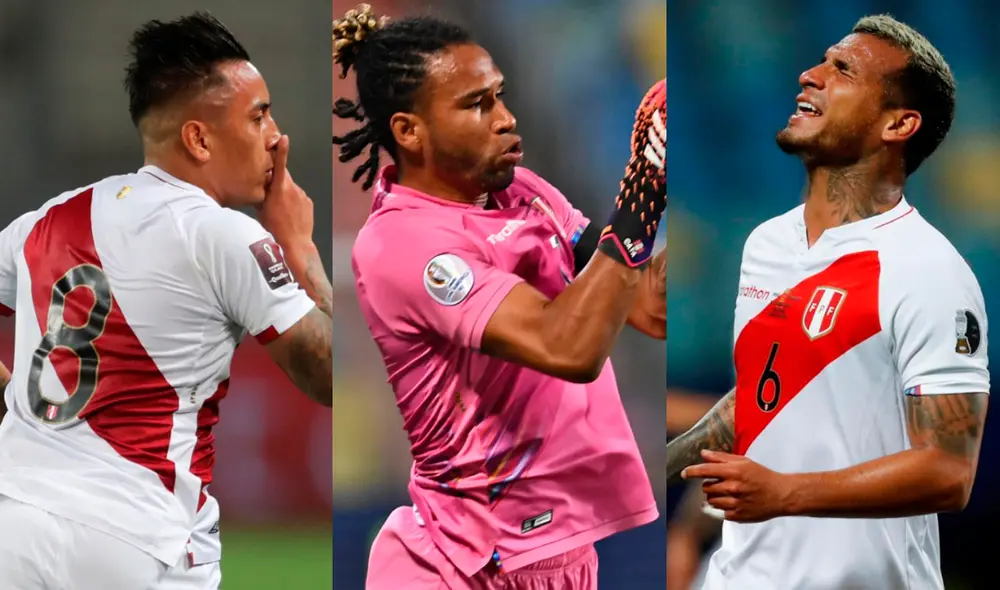 Selección peruana: Christian Cueva, Pedro Gallese y Miguel Trauco son tres de los amonestados en el equipo de Ricardo Gareca. Foto: EFE/Twitter
