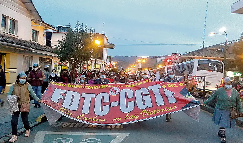 Movilización. La población expresó su postura en las calles. Foto: difusión Movilización. La población expresó su postura en las calles. Foto: difusión