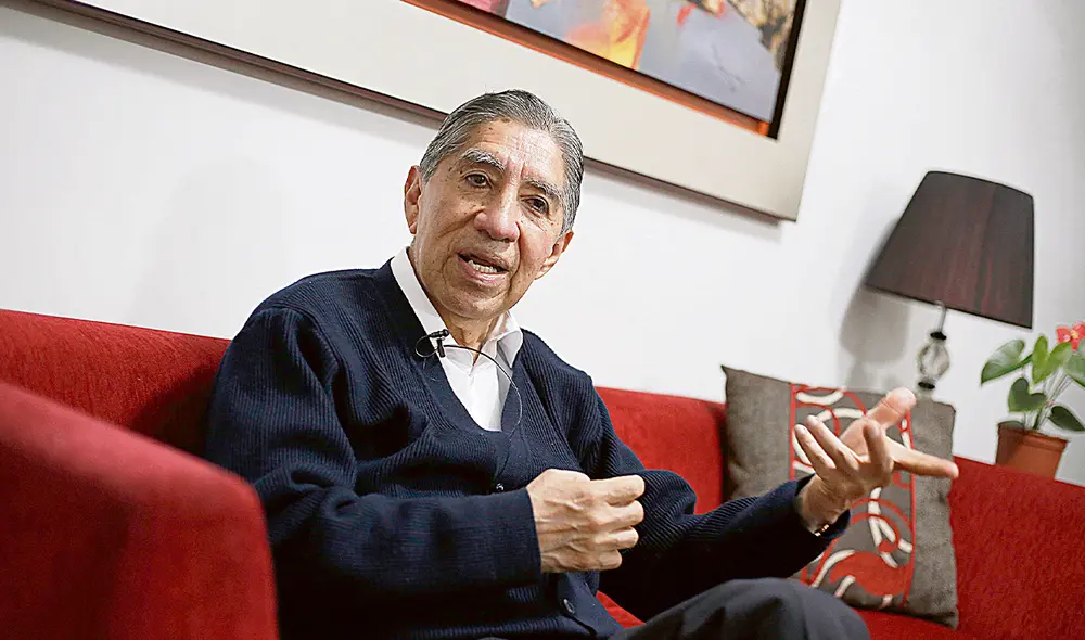 Objetivos. El ministro Avelino Guillén anuncia que aplicarán estrategias de inteligencia para desarticular grandes organizaciones delictivas, como lo fue la red de Cuellos Blancos. Foto: Antonio Melgarejo/ La República