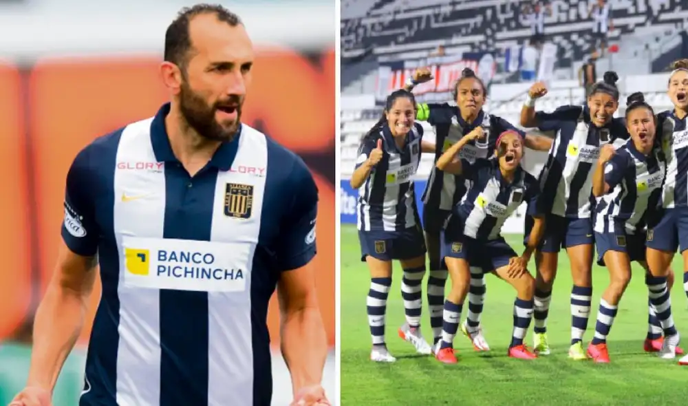 Hernán Barcos ha tenido varios gestos con el plantel femenino a lo largo de la temporada. Foto: Liga de Fútbol Profesional/Prensa Alianza Lima