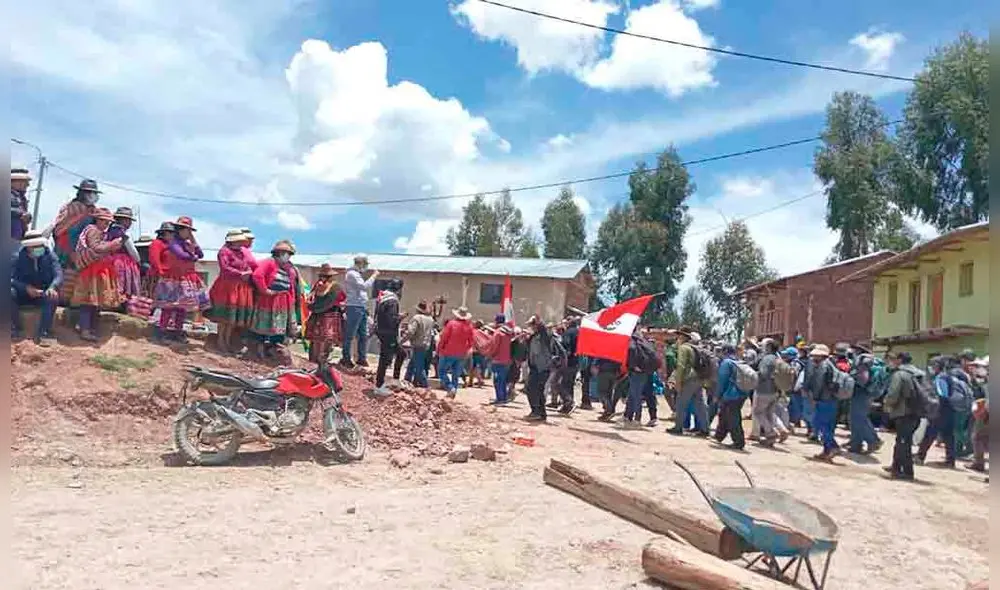 Comunidades. De Apurimac esperan ser atendidos esta vez.