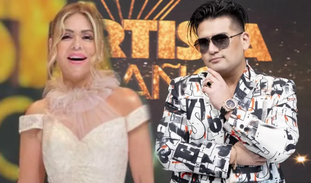 Gisela Valcárcel pidió a Deyvis Orosco que formara parte del jurado de El artista del año. Foto: Gisela Valcárcel/Instagram, Deyvis Orosco/Instagram