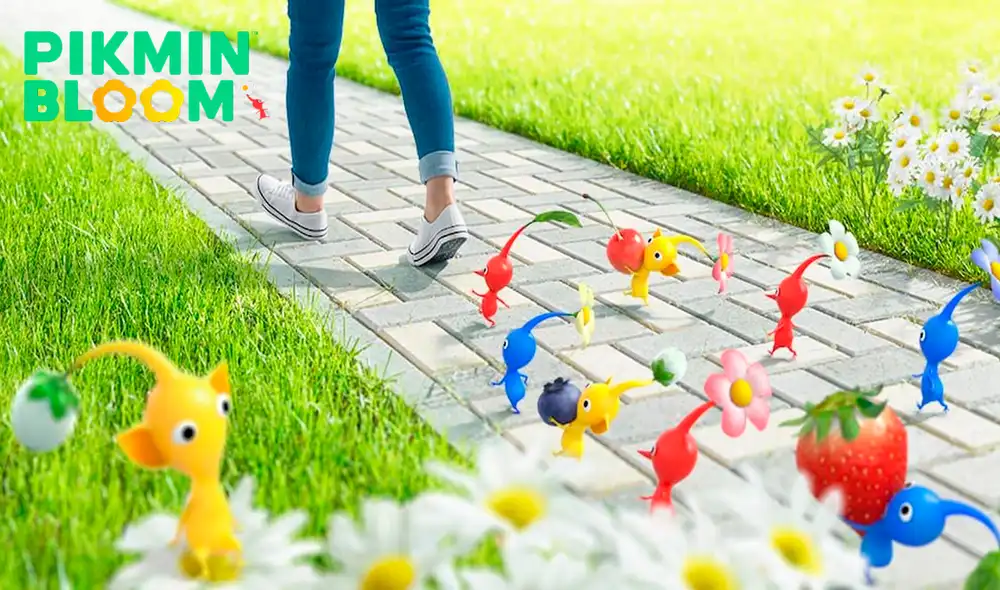 Los usuarios de Pikmin Bloom ya están celebrando su primer evento Día de la Comunidad con grandes recompensas. Foto: Niantic - composición La República