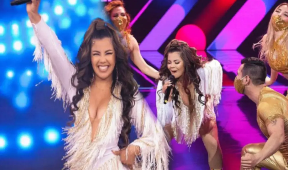 Estrella Torres feliz por estar en la nueva temporada de El artista del año. Foto: Estrella Torres/Instagram