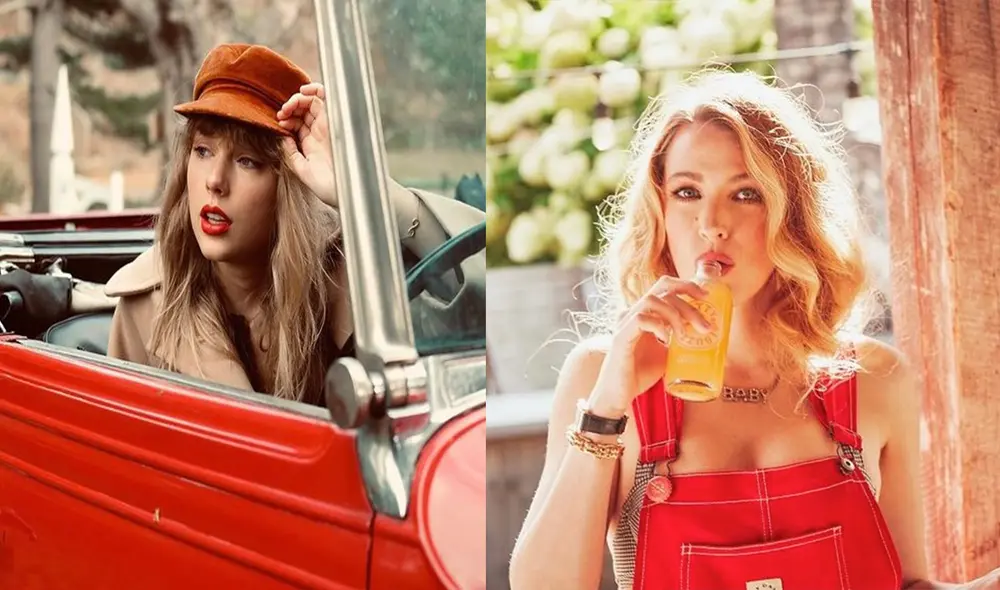 Ya puedes activar el recordatorio en YouTube para enterarte apenas se estrene el videoclip. Foto: composición LR / Taylor Swift Instagram / Blake Lively Instagram