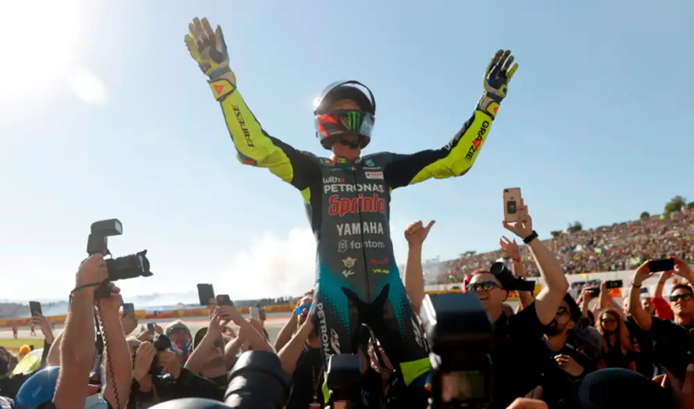 Valentino Rossi se retira tras 26 temporadas. Foto: EFE