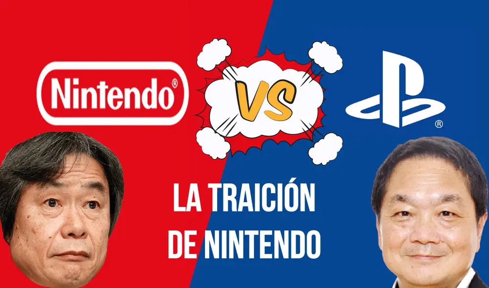 La guerra entre Sony y Nintendo se remonta desde hace 3 décadas a raíz de una traición. Foto: composición LR/ Freepik