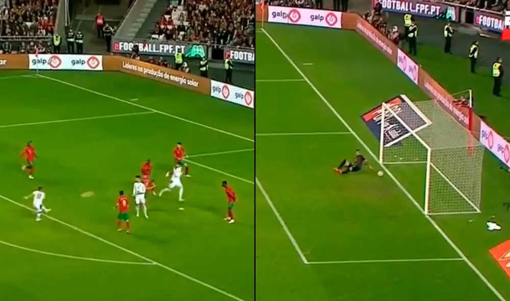 Rui Patricio no pudo controlar totalmente el disparo de Dusan Tadic. Foto: captura de ESPN