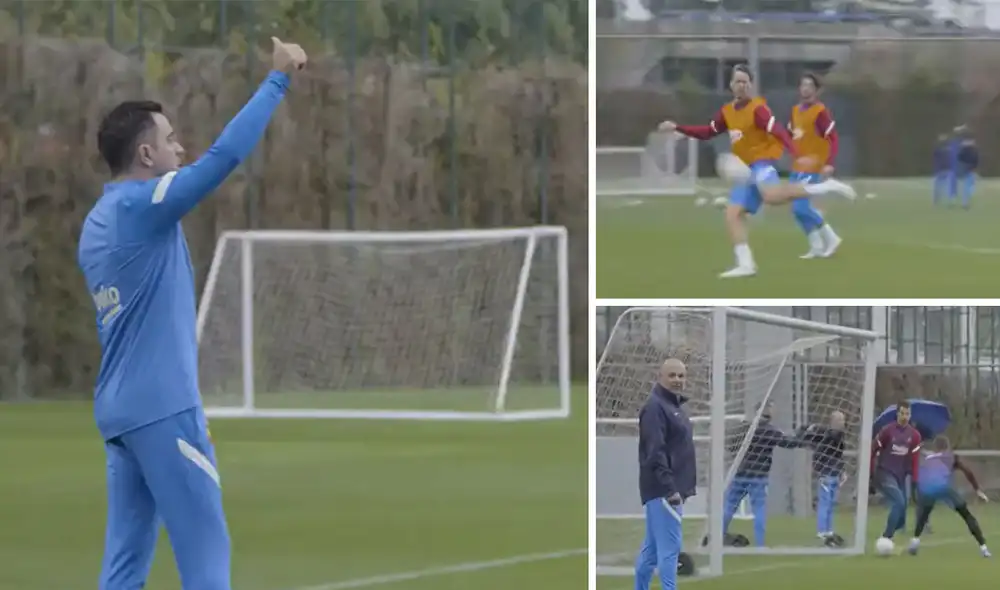 Xavi Hernández fue anunciado como entrenador del FC Barcelona el 5 de noviembre. Foto: composición FC Barcelona Xavi Hernández fue anunciado como entrenador del FC Barcelona el 5 de noviembre. Foto: composición FC Barcelona