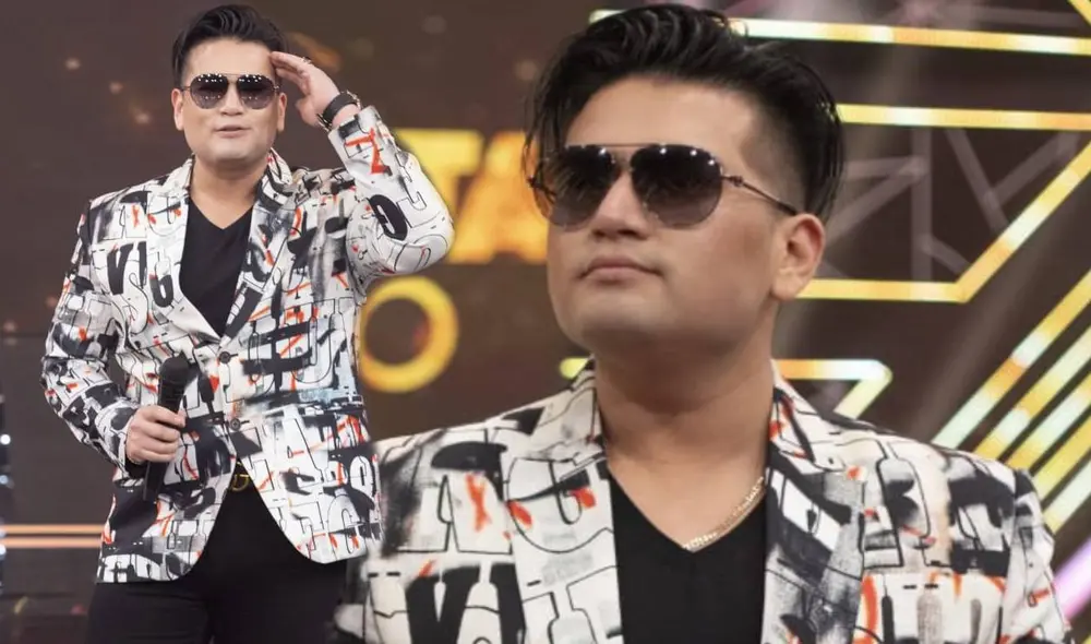 Deyvis Orosco explica por qué tiene un look peculiar. Foto: captura América TV Deyvis Orosco explica por qué tiene un look peculiar. Foto: captura América TV