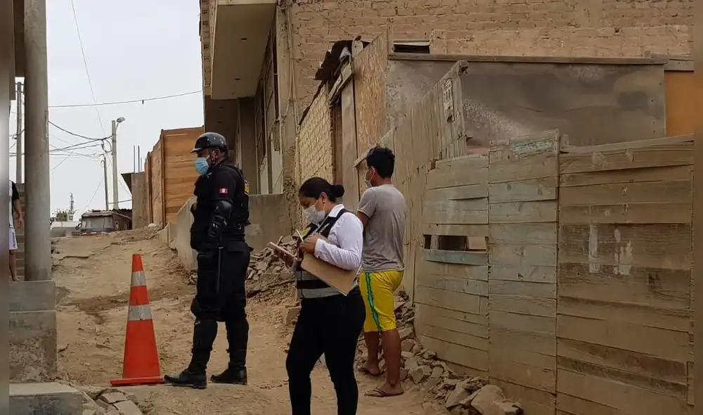 El hecho ocurrió en las faldas del cerro Cenizo en el distrito de Puente Piedra. Foto: Gianella Aguirre / URPI-LR