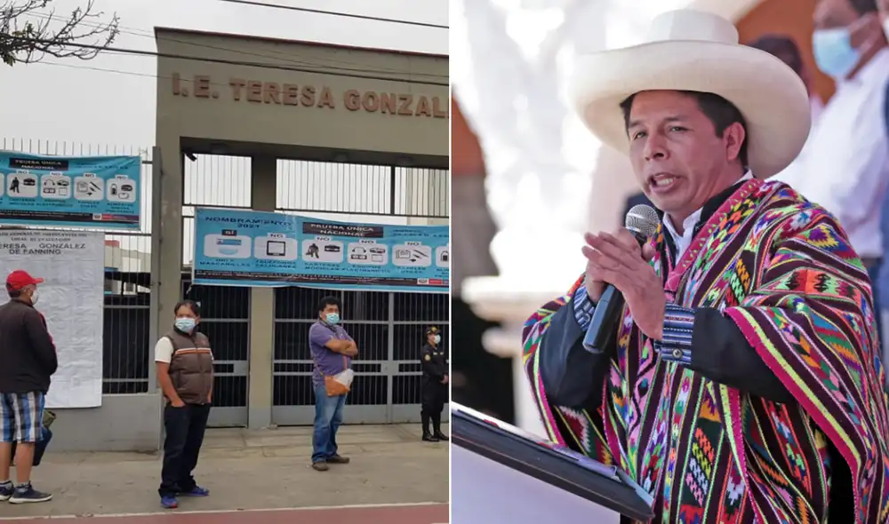 Pedro Castillo convocó al ministro de Educación debido a presuntas irregularidades en examen de nombramiento docente. Foto: composición/La República