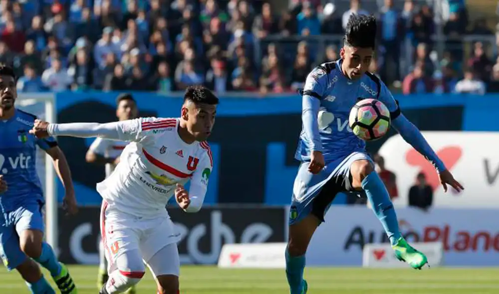 U. de Chile lleva diez partidos sin ganar en el Campeonato Nacional de Chile 2021. Foto: AFP