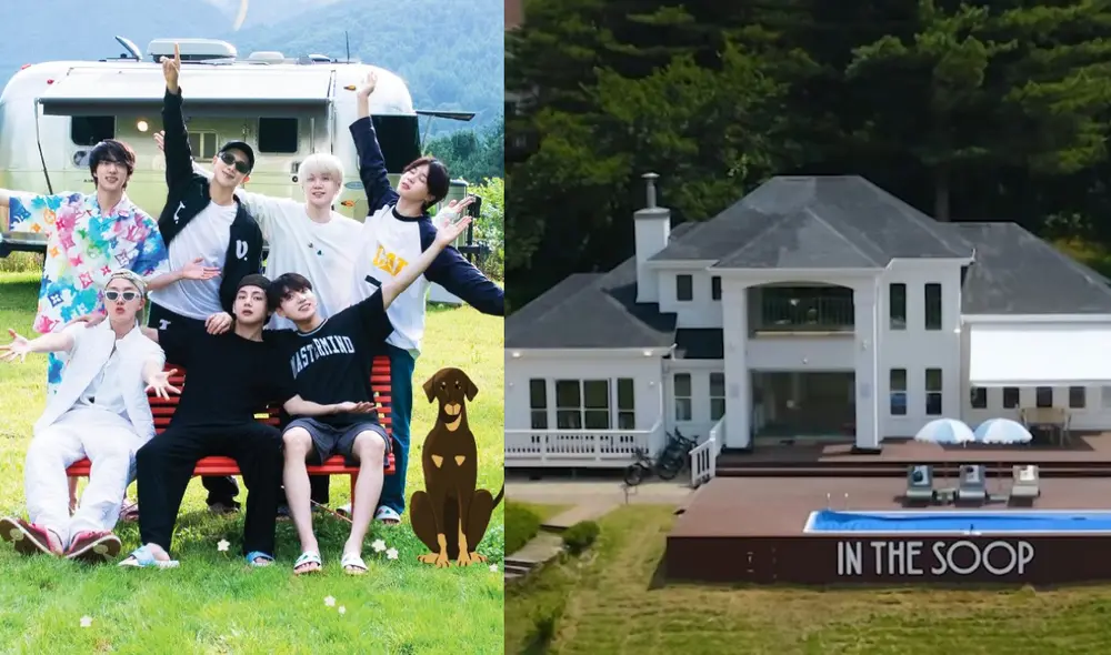 ARMY gana sorteo para visitar la mansión de Bangtan en BTS in the SOOP 2. Foto: composición/jTBC