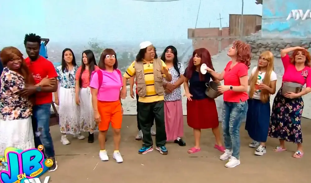 El wasap de JB vuelve a generar polémica por caracterización discriminatoria de personajes. Foto: composición/captura de ATV El wasap de JB vuelve a generar polémica por caracterización discriminatoria de personajes. Foto: composición/captura de ATV