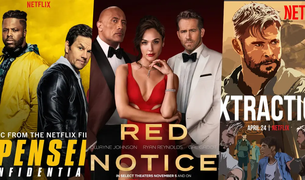 Una lista imperdible para los fans de la adrenalina. Foto: composición / Netflix