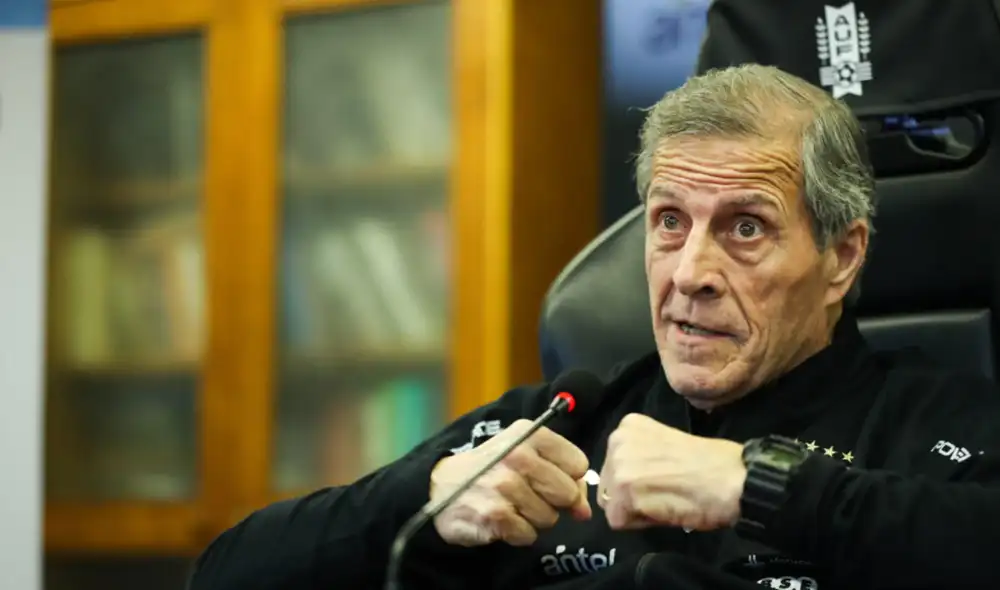 Óscar Washington Tabárez dirige a la selección uruguaya desde 2006. Foto: EFE