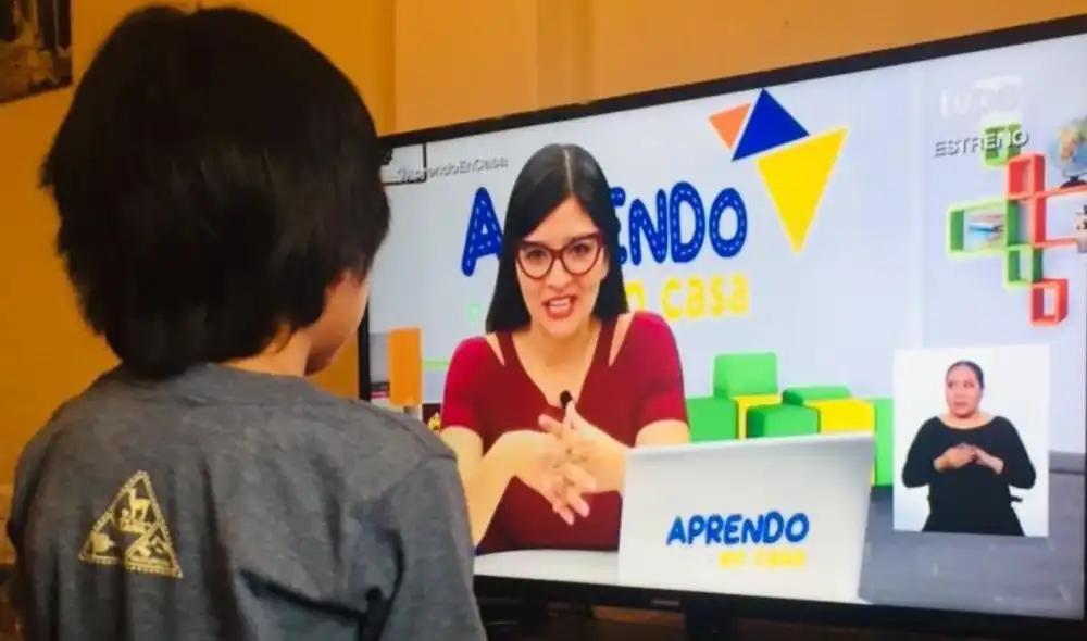 Aprendo en Casa hoy 15 de noviembre de 2021: inicial primaria secundaria. Foto: Andina.