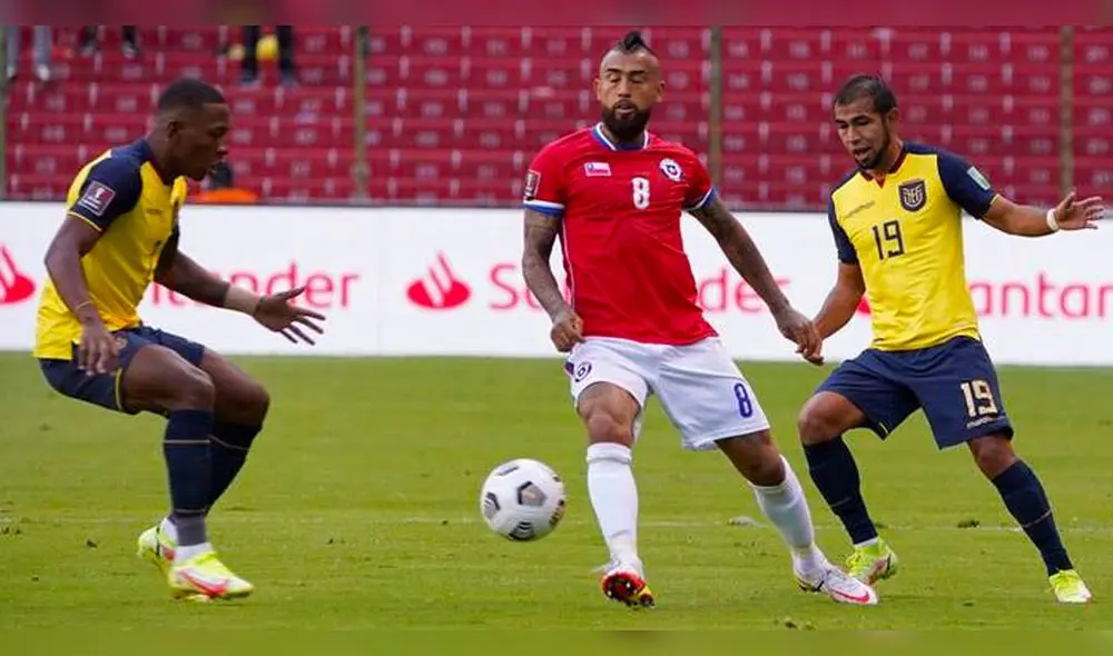 El Chile vs. Ecuador se podrá ver por Movistar Play y Chilevisión. Foto: EFE