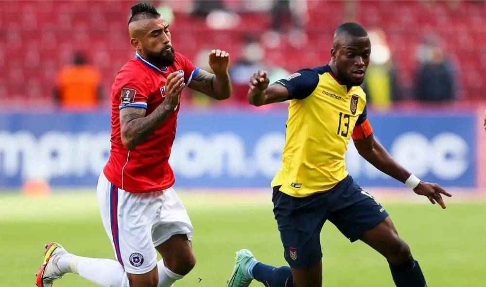 La última vez que Chile y Ecuador se enfrentaron el resultado fue un empate. Foto: AFP