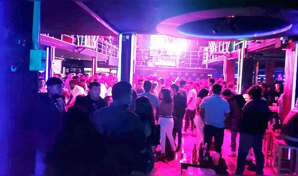 Personas fueron intervenidas en establecimientos de diversiones. Foto: Ministerio Público