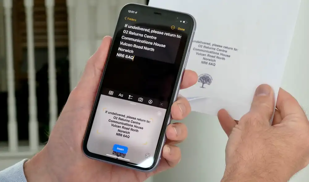 Esta sorprendente función de iOS 15 también te permite traducir texto, buscarlo en internet e incluso compartirlo con tus contactos. Foto: NCBI