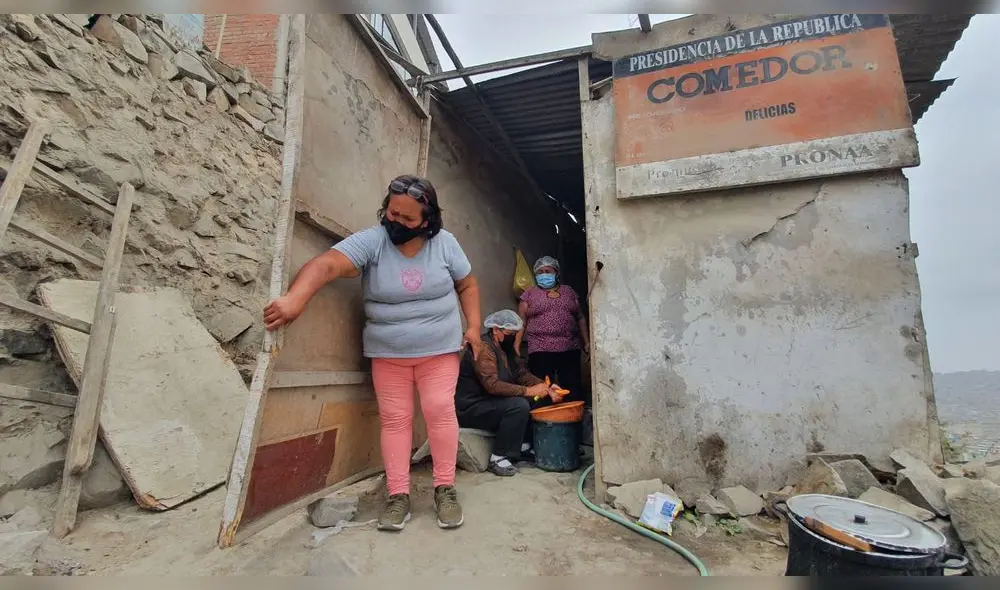 Comedor no cuenta con agua, tampoco energía eléctrica. Foto: María Pía Ponce/ URPI - LR Comedor no cuenta con agua, tampoco energía eléctrica. Foto: María Pía Ponce/ URPI - LR