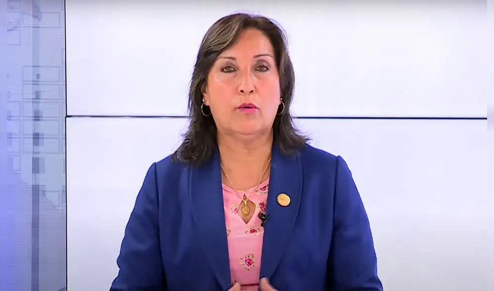 Dina Boluarte consideró que Vladimir Cerrón la había utilizado para la campaña. Foto: captura Dina Boluarte consideró que Vladimir Cerrón la había utilizado para la campaña. Foto: captura