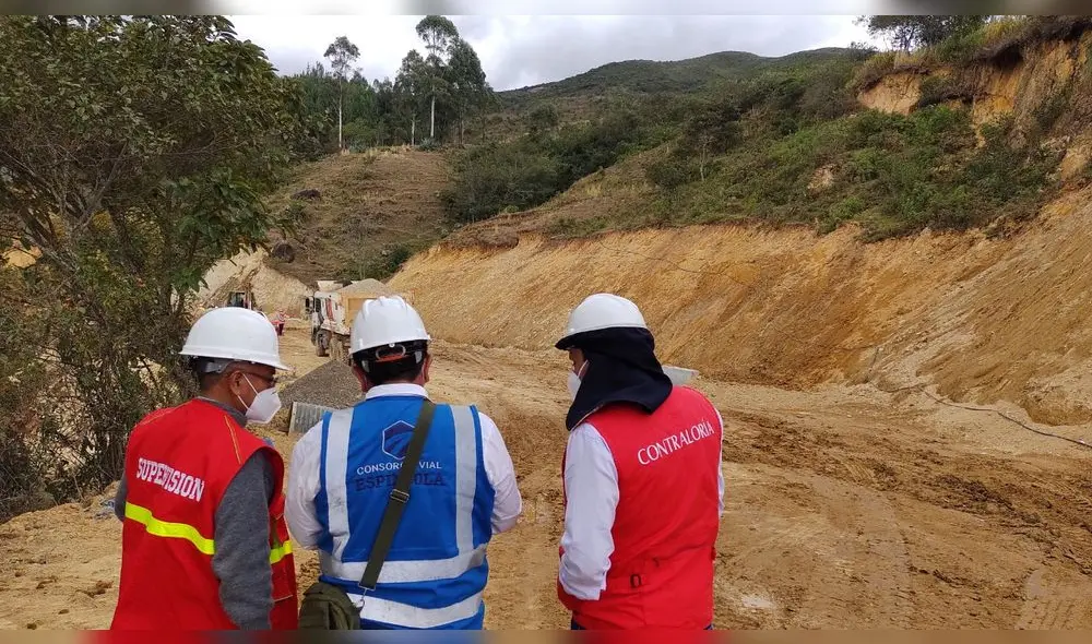 Los especialistas de la Contraloría detectaron perjuicios en obra millonaria. Foto: Contraloría Los especialistas de la Contraloría detectaron perjuicios en obra millonaria. Foto: Contraloría