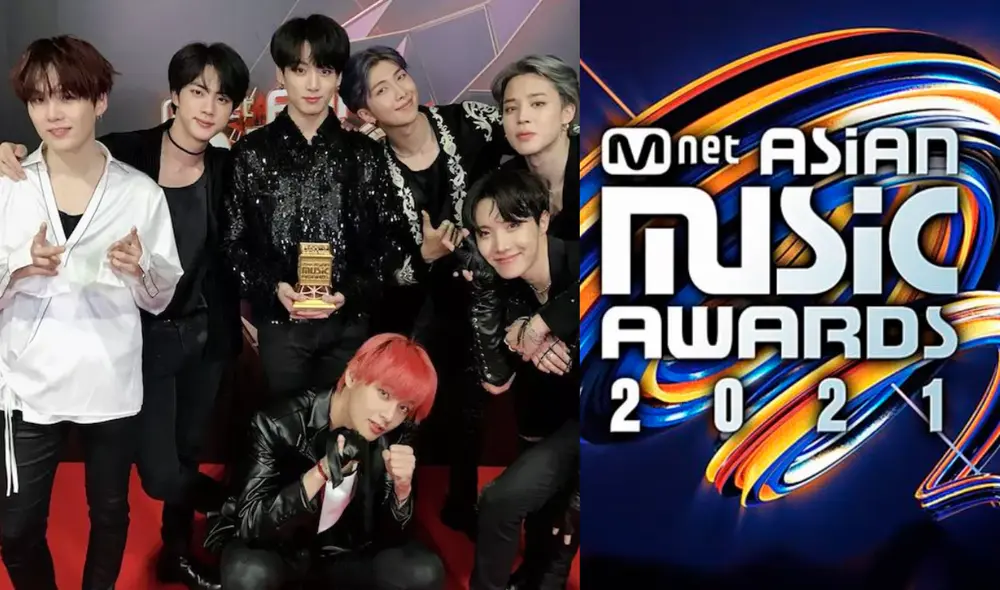 BTS es el grupo K-pop con más triunfos en la historia de la premiación MAMA de Mnet. Foto: composición La República/Mnet