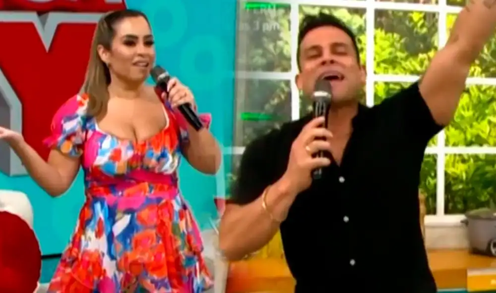 La hija de Gisela Valcárcel bromeó con las palabras que le dijo Melissa Paredes la última vez que pisó el set de América hoy. Foto: captura/América TV