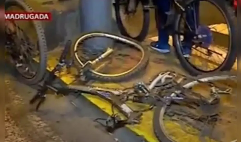 Según las imágenes difundidas por el matinal, el chofer se ofreció a cooperar con los efectivos. Foto: Buenos Días Perú/captura