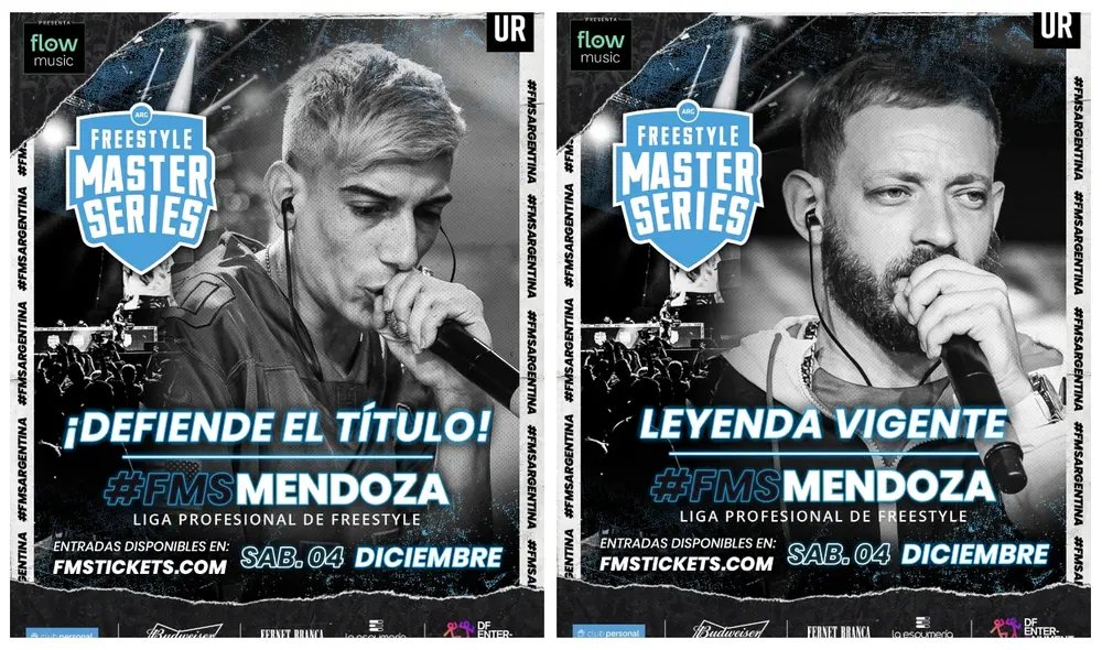 Stuart defenderá el título y Dtoke continúa como leyenda vigente. Foto: FMS Argentina