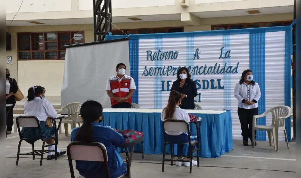 Lanzan programa piloto de retorno a la semipresencialidad. Foto: difusión. Lanzan programa piloto de retorno a la semipresencialidad. Foto: difusión.