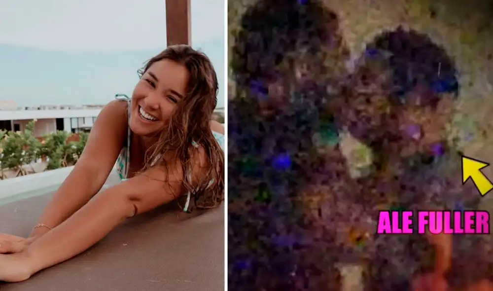 Alessandra Fuller estaría en una relación con el abogado Francesco Balbli. Foto: composición/Instagram/captura de Willax