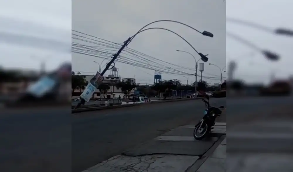 Personal de Enel se acercó a la zona tras reporte. Foto: La República