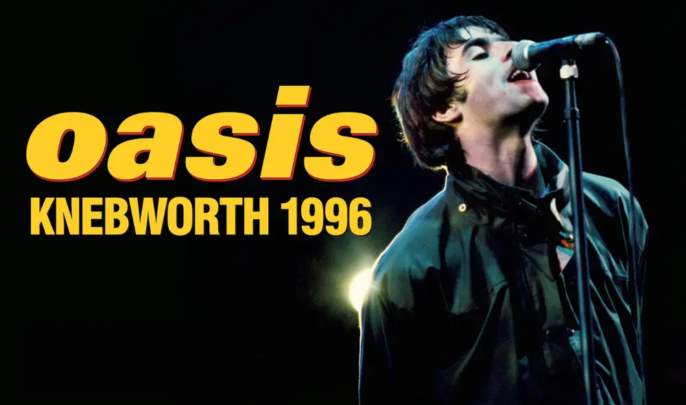 Oasis estrena video inédito de "Wonderwall" en su famoso concierto de 1996 en Knebworth. Foto: Oasis