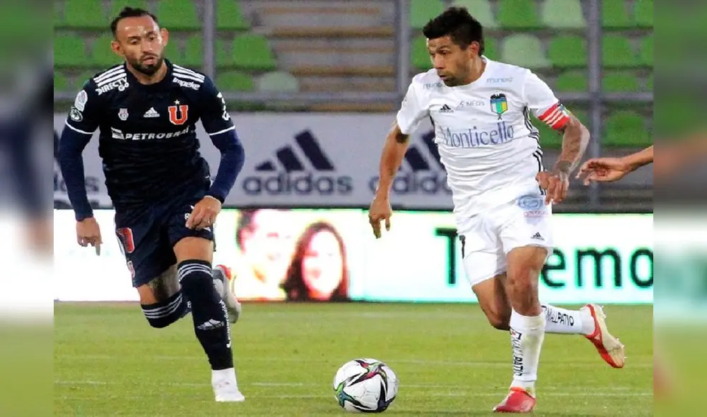 U. de Chile empató sin goles con O'Higgins y se ubica en el puesto 14 con 35 puntos. Foto: O'Higgins U. de Chile empató sin goles con O'Higgins y se ubica en el puesto 14 con 35 puntos. Foto: O'Higgins