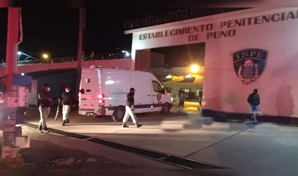 Puno. Decenas de reos fueron ingresados al expenal de Yanamayo. Foto: PNP Puno. Decenas de reos fueron ingresados al expenal de Yanamayo. Foto: PNP