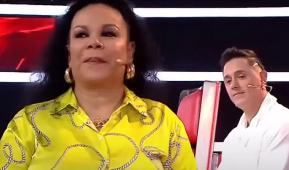 Eva Ayllón reveló un pasaje de su niñez durante la seminfinal de La voz kids. Foto: captura La voz kids/Latina