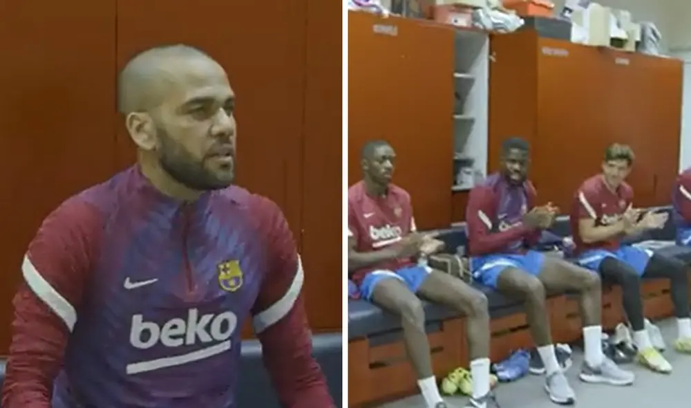 Dani Alves regresó al FC Barcelona después de cinco años. Foto: composición/FC Barcelona