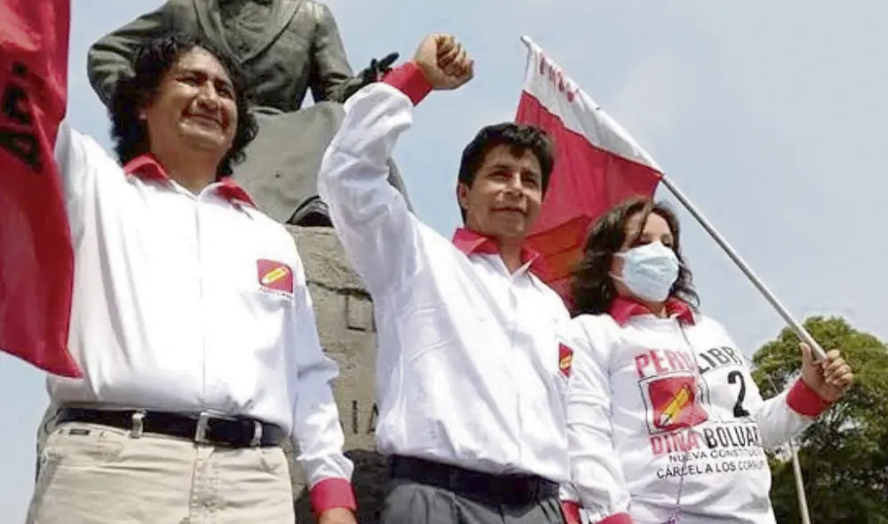 Unión efímera. Cerrón buscó postular como segundo vicepresidente de Castillo, pero fue impedido al tener sentencia vigente. Foto: difusión Unión efímera. Cerrón buscó postular como segundo vicepresidente de Castillo, pero fue impedido al tener sentencia vigente. Foto: difusión